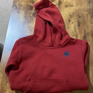 Boys Carhart pull over hoodie size 5T